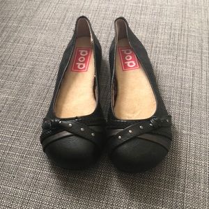 Never worn black flats